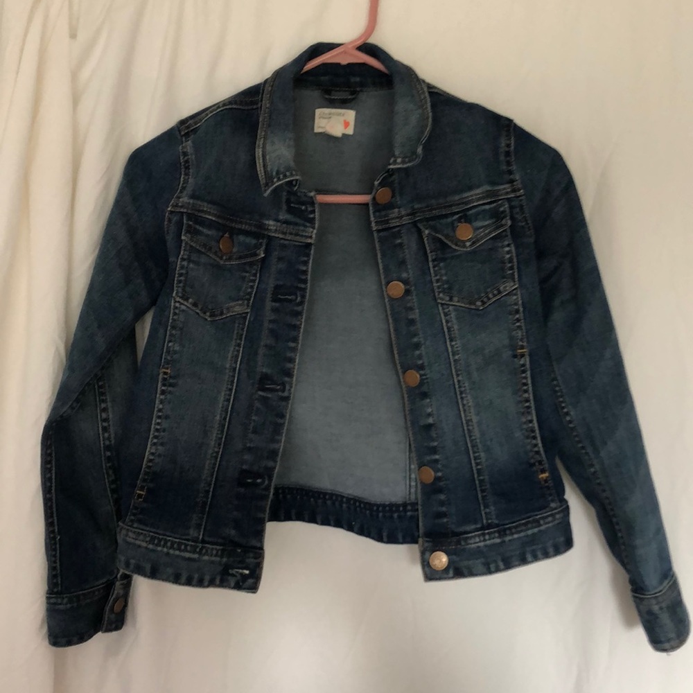 J Crew Crewcuts Girls denim jacket size 10